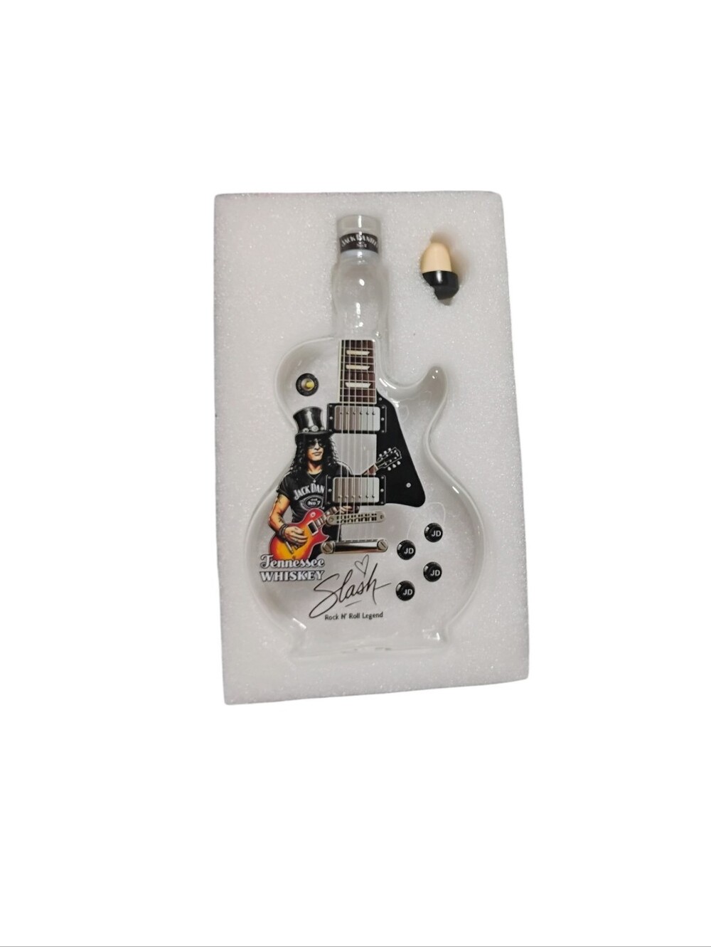 Slash Tennessee Whiskey Guitar Bottle